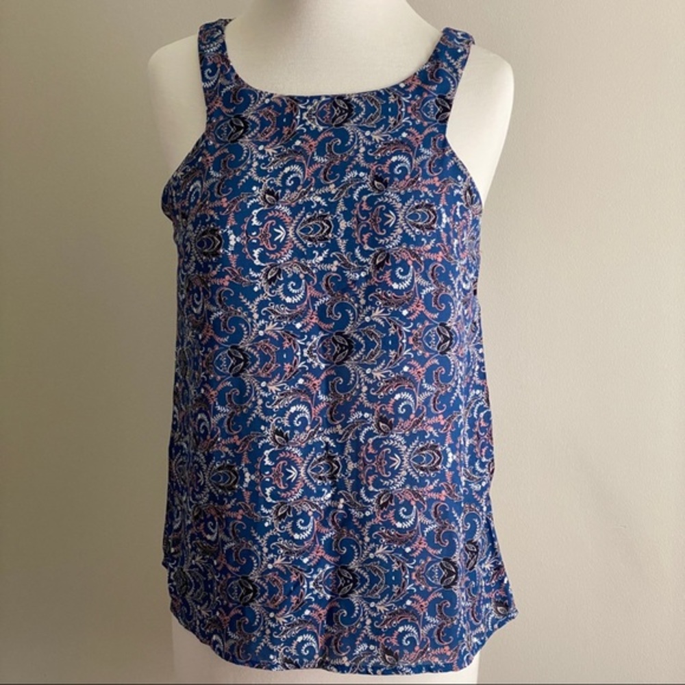 Paper Crane Paisley Racerback/ Tank Top Size Small